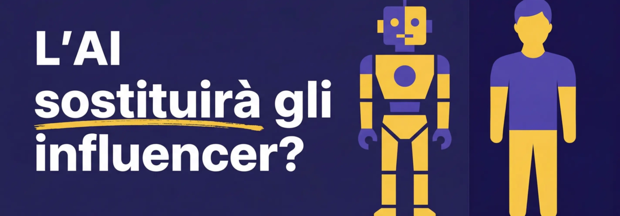 AI influencer marketing: robot vs creator umano — cosa cambia davvero per le campagne brand