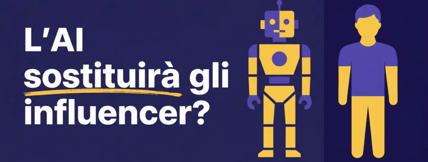 AI influencer marketing: robot vs creator umano — cosa cambia davvero per le campagne brand