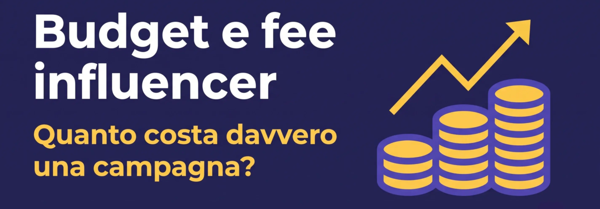 Budget e fee influencer marketing: tariffe nano, micro, macro 2026 — guida Reklame